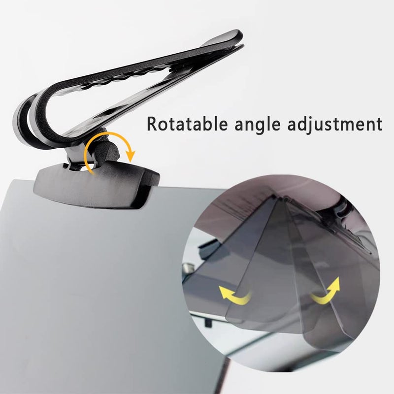 Salior 2Pcs Car Visor(Upgraded Version to Block Harmful UV Rays) Adjustable Angle  Anti-Glare 12.6'' x 6'' Safe Driving Car Accessories Sun Visor Extender  Universal for Cars  Trucks  SUVs. (2Pcs) - Image 5